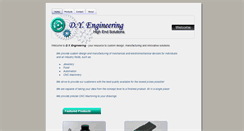 Desktop Screenshot of dyengineering.com